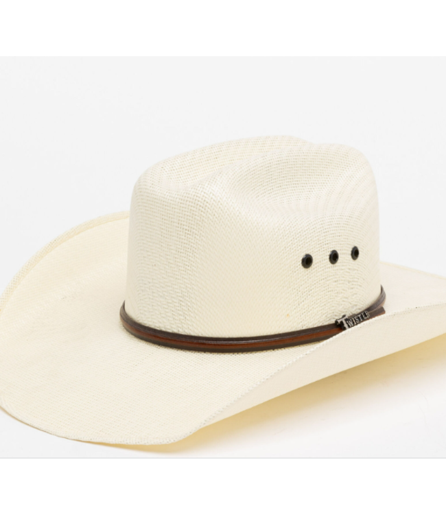 T71563 TWISTER 5X SHANTUNG DOUBLE S COWBOY HAT