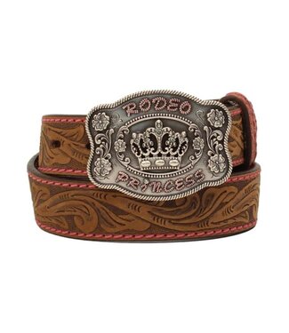 Angel Ranch FLORAL STITCH "RODEO PRINCESS" BELT