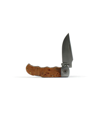 Ariat A710011002 ARIAT 3" SMOOTH BROWN KNIFE