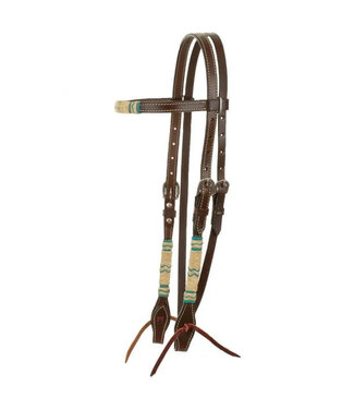 Circle Y P021-10 PONY DAY MONEY HEAD STALL W/BROW BAND