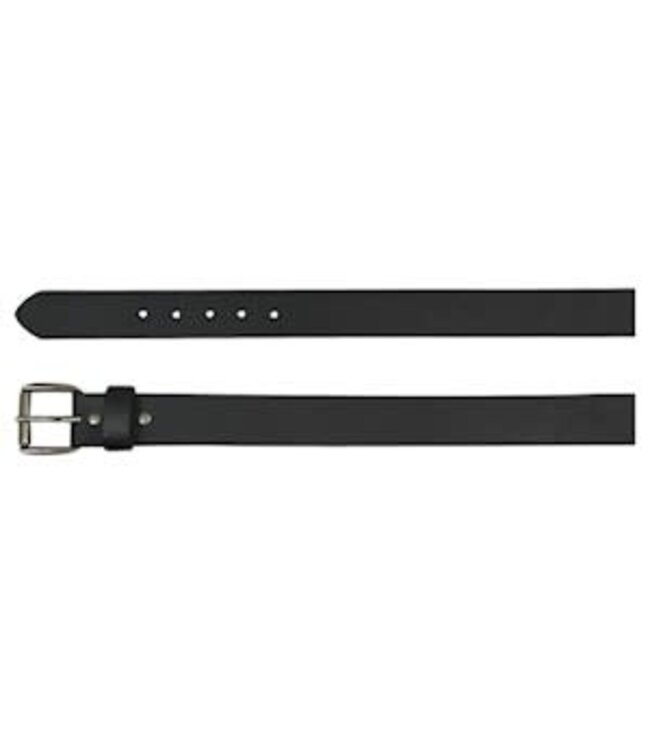 21993BE18 JP WEST MEN'S BLACK BOMBER BELT