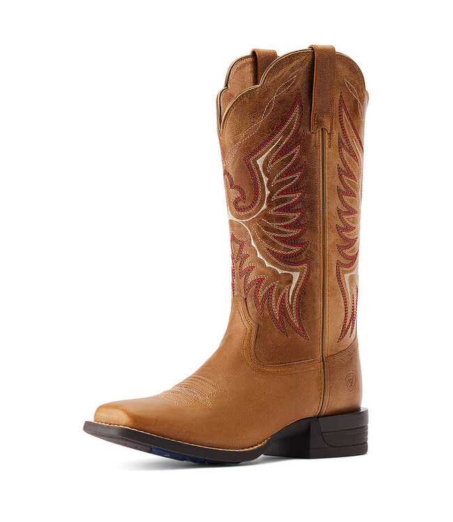 ROCKDALE ALMOND BUFF WESTERN BOOTS