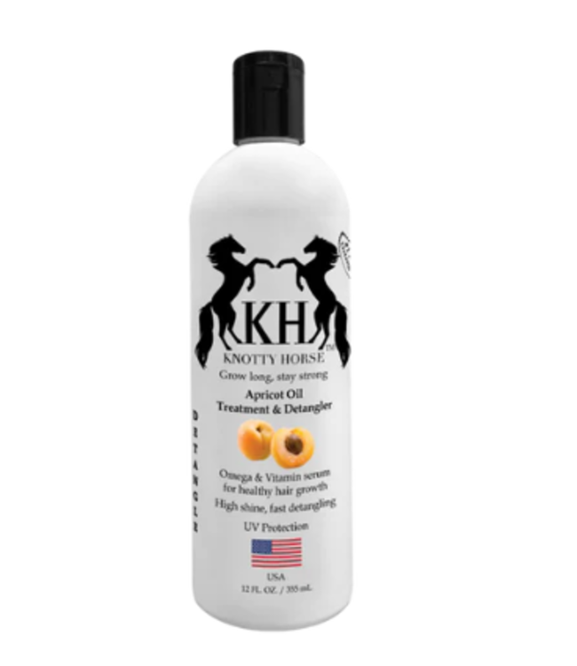 KNOTTY HORSE APRICOT OIL DETANGLING TREATMENT 12 OZ.