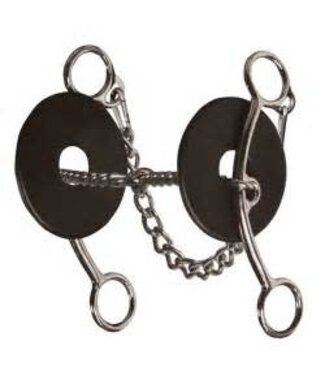 Professional's Choice BPB-113 BRITTANY POZZI LIFTER SERIES TWISTED WIRE SNAFFLE