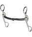 402-525 REINSMAN ARGENTINE SNAFFLE WITH SMOOTH IRON