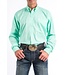 MTW1104237 CINCH MEN'S SOLID MINT GREEN BUTTON-DOWN