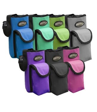 Showman 63728 SHOWMAN NYLON INSULATED BOTTLE CARRIER W/POCKET (ASSORTED COLORS)