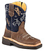 09-017-7023-8574 ROPER TODDLER NAVY SUEDE W/RODEO STITCHING BOOTS
