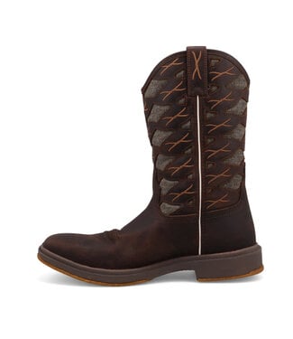 Twisted X MUL0001 TWISTED X MEN'S 11" ULTRALITE X BOOT D.CHOCOLATE & ECO DUST