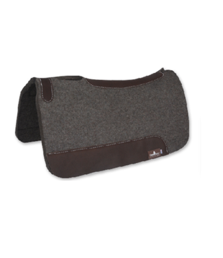 Classic Equine 3/4" GRAY WOOL FELT CONTOURED PAD