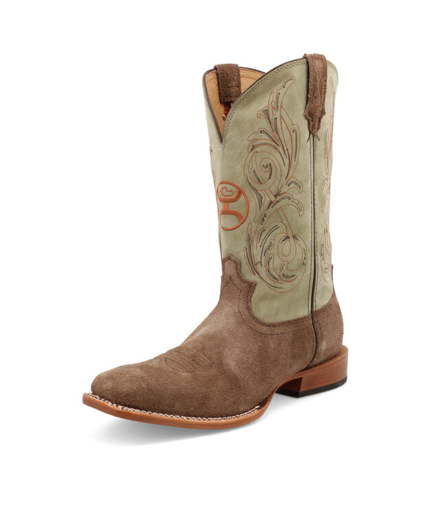 MHY0035 HOOEY MEN'S 12" CHOCOLATE & KEY LIME BOOTS
