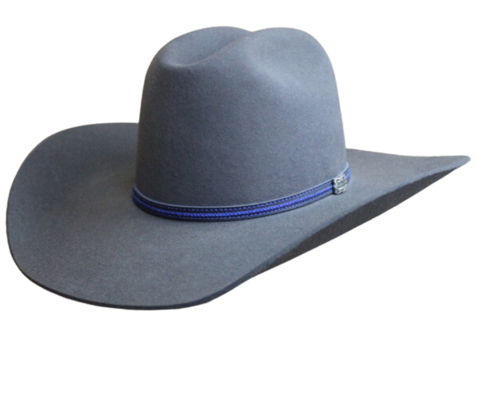 Granite Felt Cowboy Hats Grey Gray