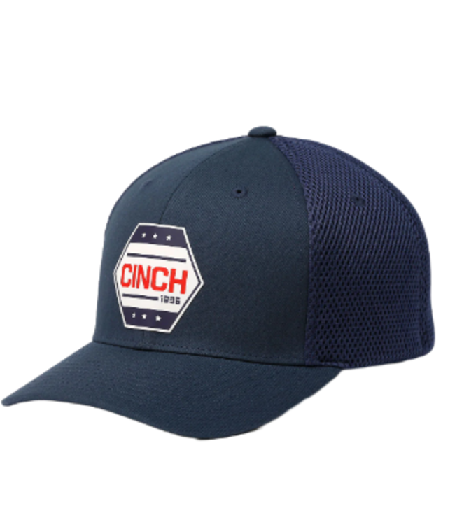MCC0653317 CINCH FLEXFIT "1996" NAVY TRUCKER CAP