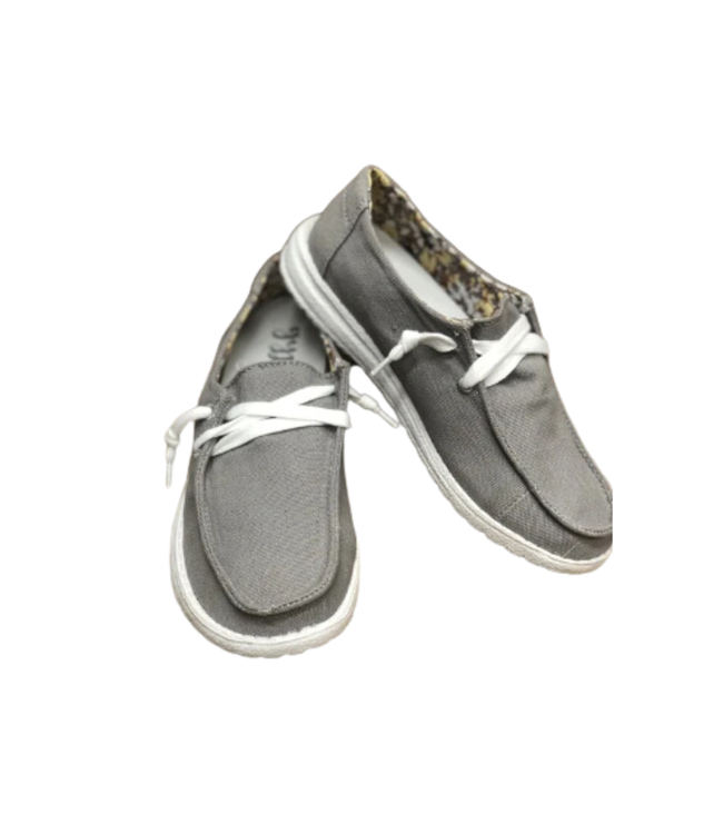 HOLLY CANVAS GRAY SHOES