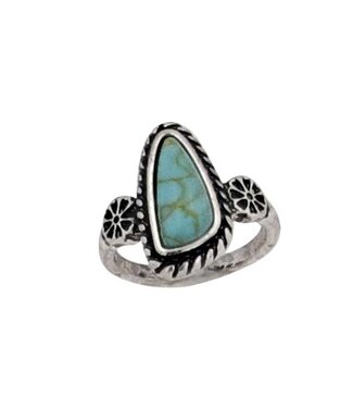 Montana SilverSmiths ATTITUDE JEWELRY TURQUOISE LAGOON RING