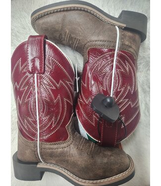 Smoky Mountain NOMAD BURGUNDY BOOTS