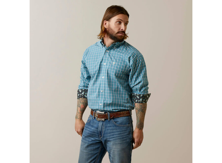 10044901 ARIAT MEN'S CAYDEN WRINKLE FREE CLASSIC FIT SHIRT
