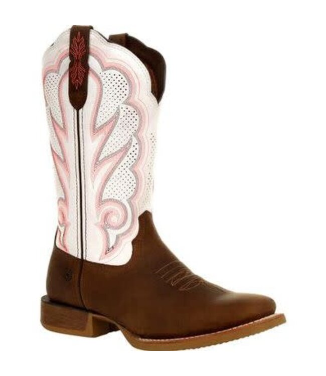 REBEL PRO WHITE VENTILATED WESTERN BOOTS