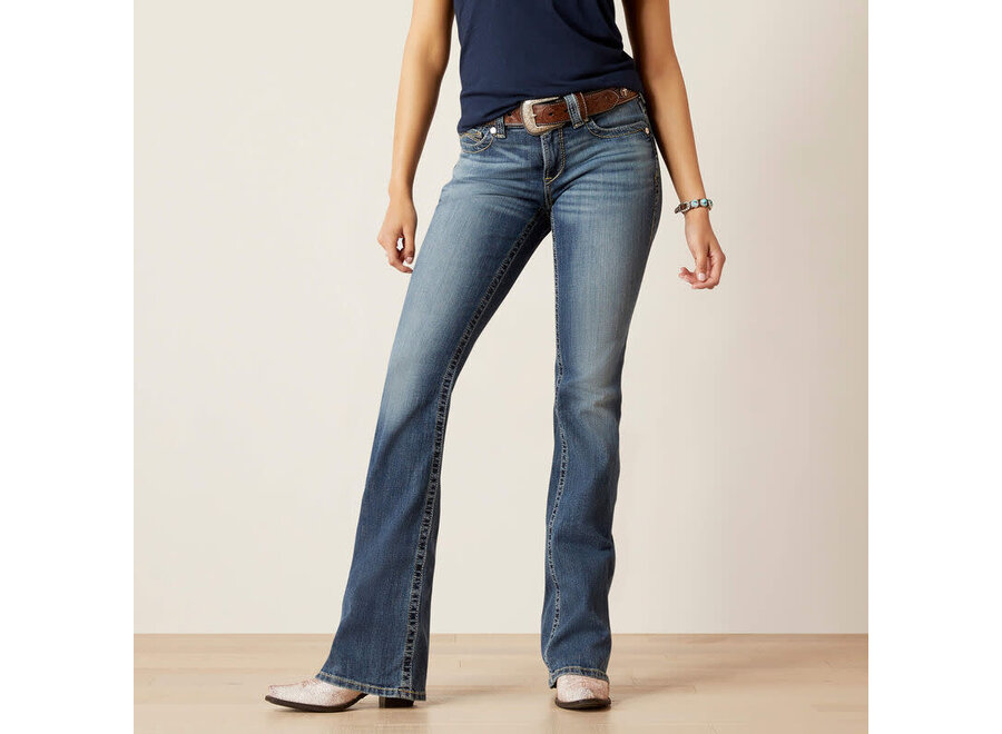10045361 ARIAT WOMEN'S PERFECT RISE PHOEBE BOOTCUT JEANS IN CANADIAN