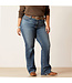 10045361 ARIAT WOMEN'S PERFECT RISE PHOEBE BOOTCUT JEANS IN CANADIAN (7/23)