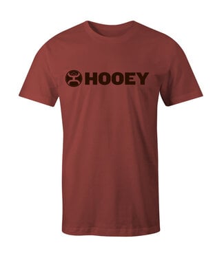 Hooey HT1407CM-Y HOOEY BOY'S "LOCK-UP" CRIMSON CREW NECK T-SHIRT