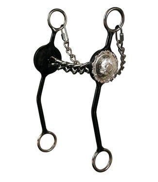 Reinsman REINSMAN MOLLY POWELL SOLID RUN LARGE CHAIN MOUTH SNAFFLE