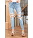 V2784 VERVET WOMEN'S BEING AT HOME HAYLIE HIGH RISE ANKLE SKINNY JEANS