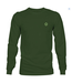 HT-0557OL-Y HOOEY YOUTH "ZENITH" OLIVE LONG SLEEVE T-SHIRT