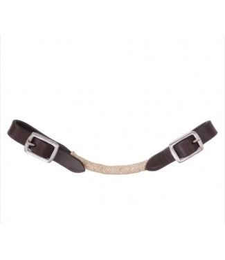 Royal King 52-9035 ROYAL KING BRAIDED RAWHIDE CURB STRAP