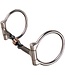 251 REINSMAN TRAIL DEE 3-PIECE SMOOTH SWEET IRON SNAFFLE BIT WITH COPPER ROLLER