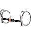 251 REINSMAN TRAIL DEE 3-PIECE SMOOTH SWEET IRON SNAFFLE BIT WITH COPPER ROLLER