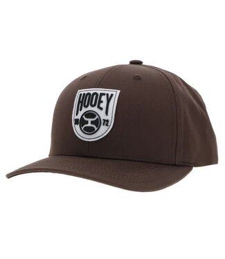 Hooey 2303T-BR HOOEY "BRONX" HAT BROWN W/ WHITE & BLACK PATCH