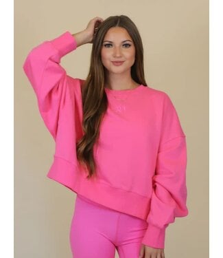 RANCH DRESS'N RANCH DRESS'N ESSENTIALS WOMEN'S FLAMINGO TONE PULLOVER