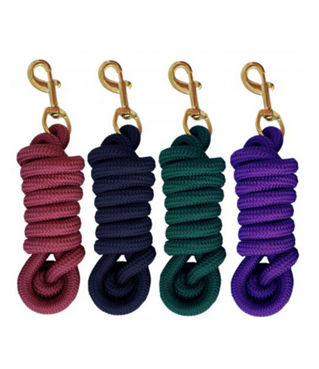 19043 NYLON BRAIDED LEAD ROPE 8' (ASSORTED COLORS)