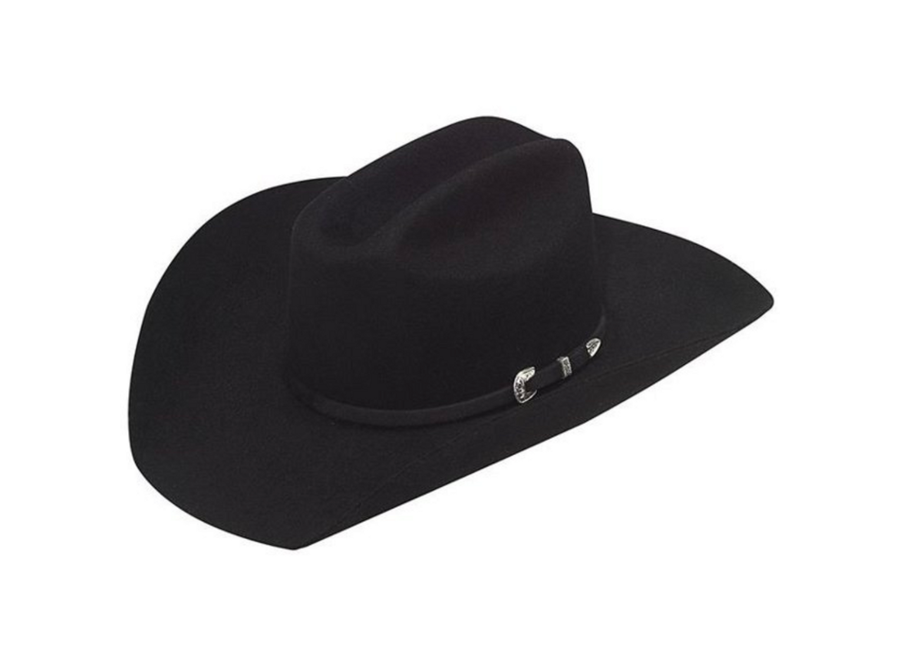 Twister Dallas Black Felt Western Hat