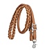 43-1250 ROYAL KING BRAIDED LEATHER ROPING REINS