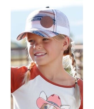 Cruel Girl CCC0042021 CRUEL GIRLS YOUTH COWGIRL ADVENTURE CAP - PEACH