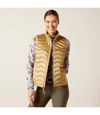 Ariat 10046769 ARIAT WOMEN'S IDEAL DOWN VEST IR FIELDS OF RYE