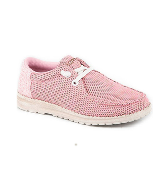 Roper PINK MESH CASUAL SHOES