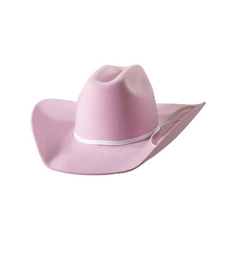 Twister T7236030 TWISTER YOUTH WOOL PINK WESTERN HAT