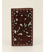 N5410108 NOCONA RODEO WALLET/CHECKBOOK COVER CHOCOLATE W/WHITE INLAY