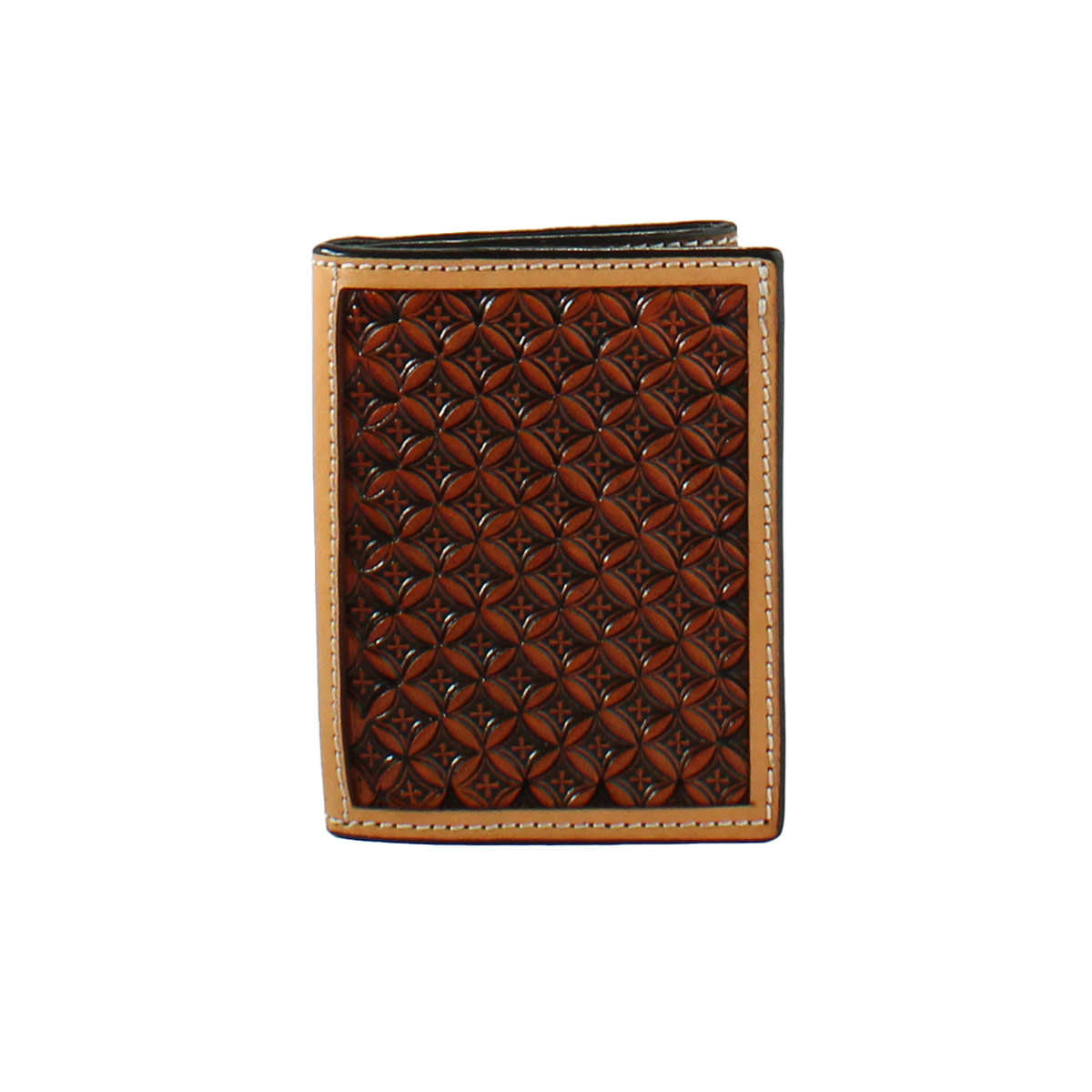 Westbridge 2 tone tri fold wallet