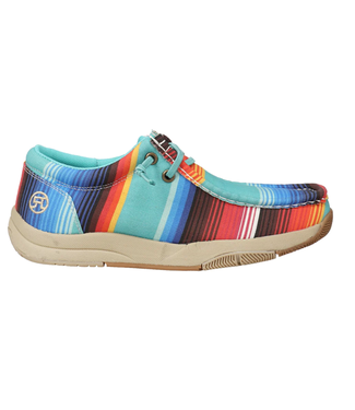 Roper MULTI SERAPE PRINT FABRIC SHOES