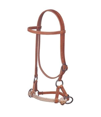 Weaver HARNESS LEATHER SIDE PULL, DOUBLE ROPE