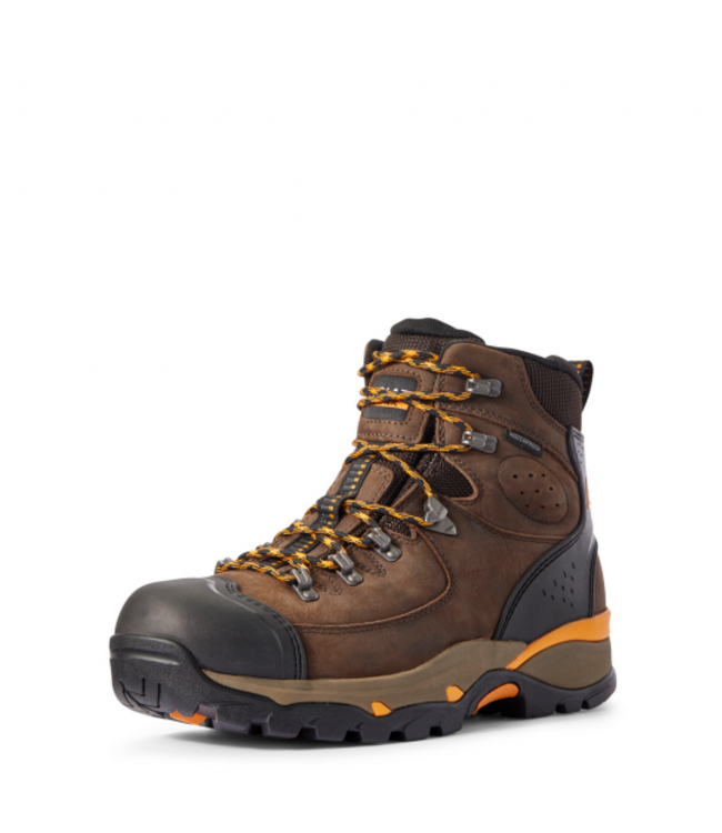 ENDEAVOR 6" H20 CHOCOLATE WORK BOOTS