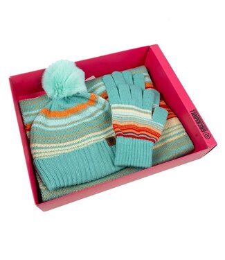 Rock & Roll TURQUOISE SCARF GIFT SET