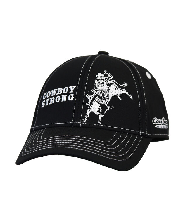 701569-010 COWBOY HARDWARE YOUTH COWBOY STRONG BLACK CAP