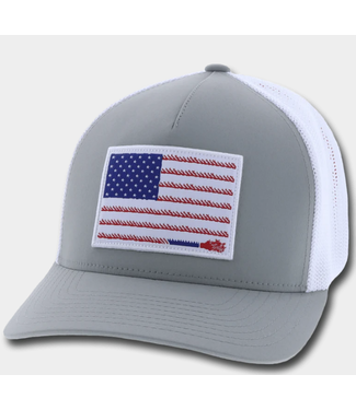 Hooey HOOEY "LIBERTY ROPER" GREY/WHITE HAT