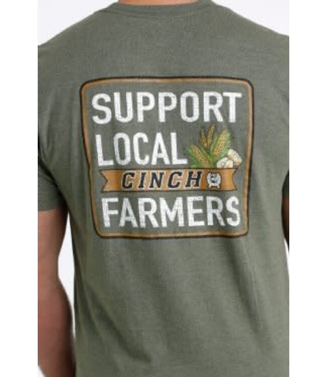 SUPPORT LOCAL FARMER TEE - OLIVE