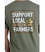 SUPPORT LOCAL FARMER TEE - OLIVE